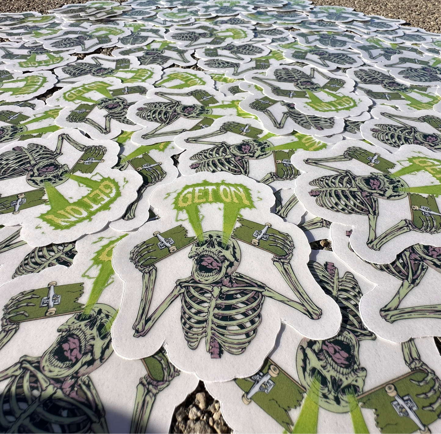 Skeleton Body Sticker