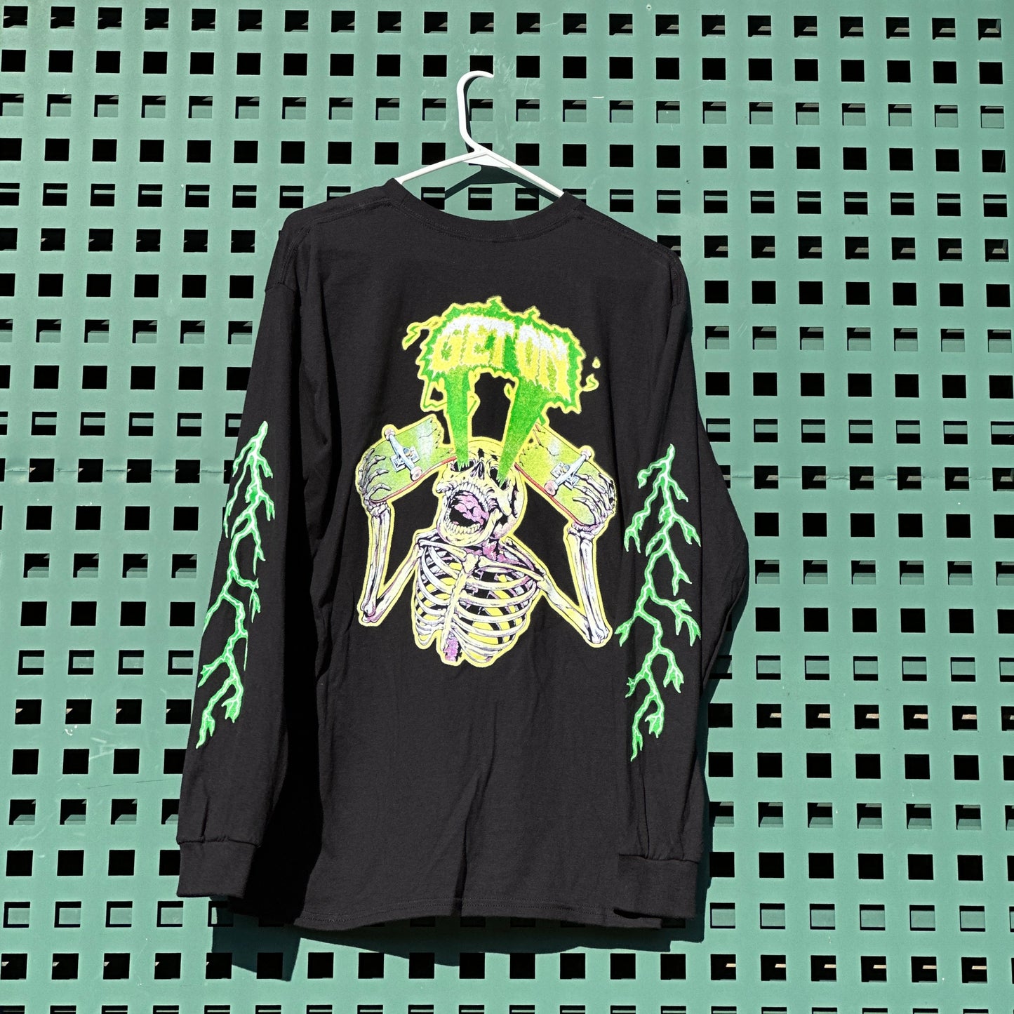 Black Skeleton Long Sleeve