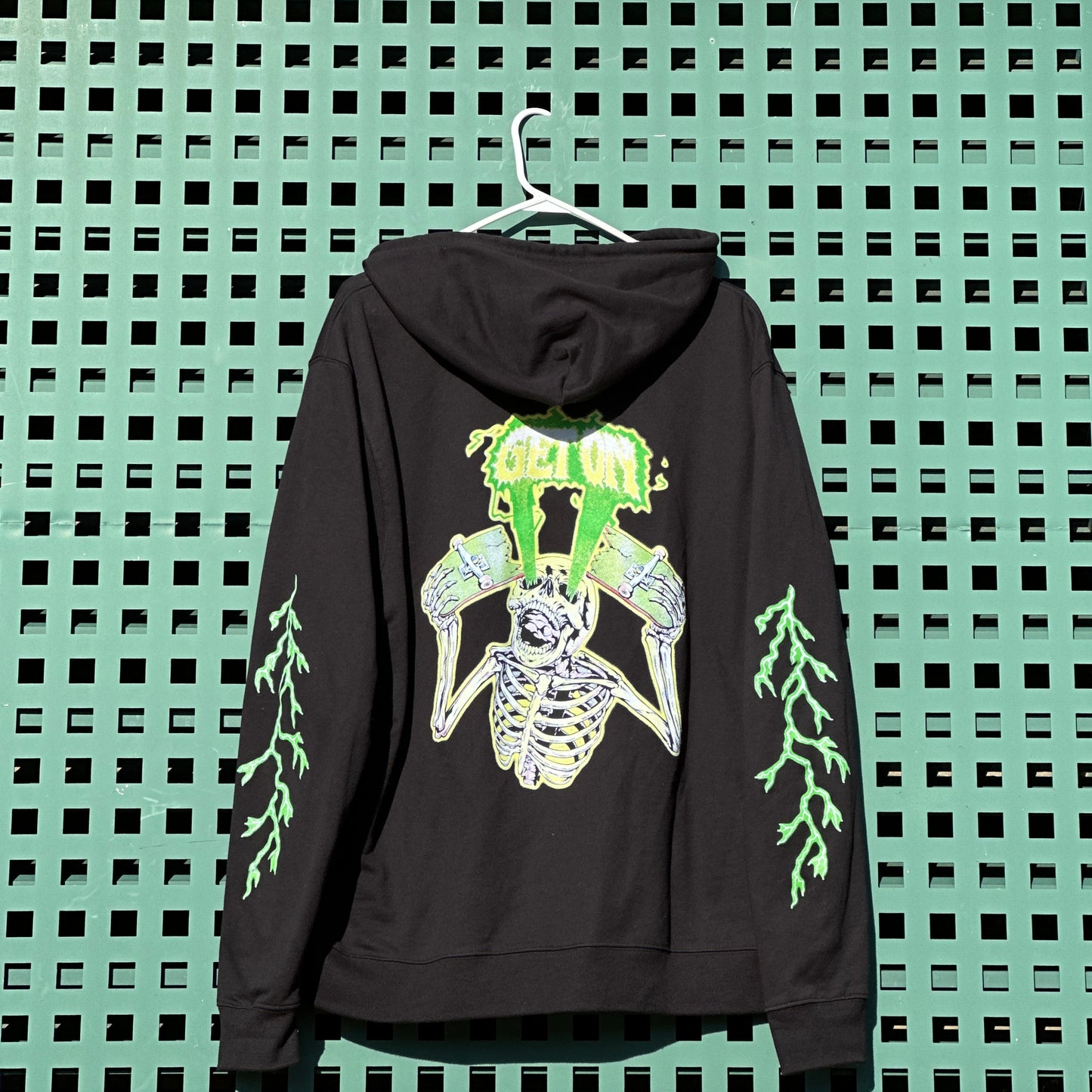 Black Skeleton Hoodie