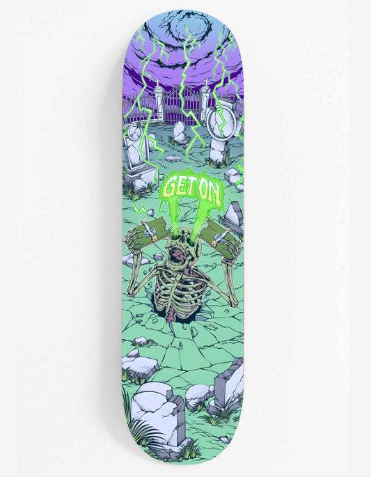 Skeleton Skateboard Deck