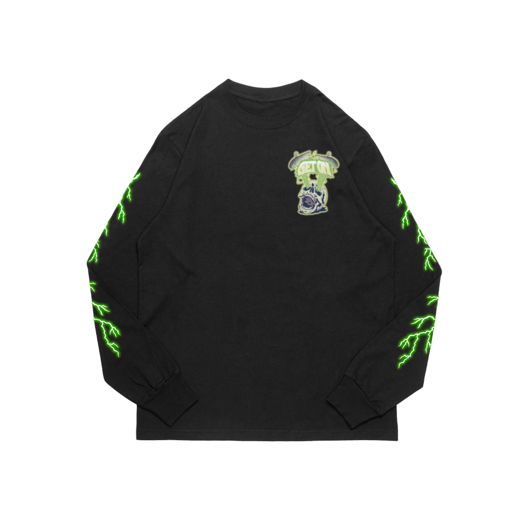 Black Skeleton Long Sleeve
