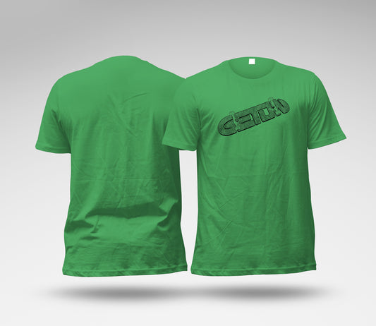 Green Woodgrain T-Shirt