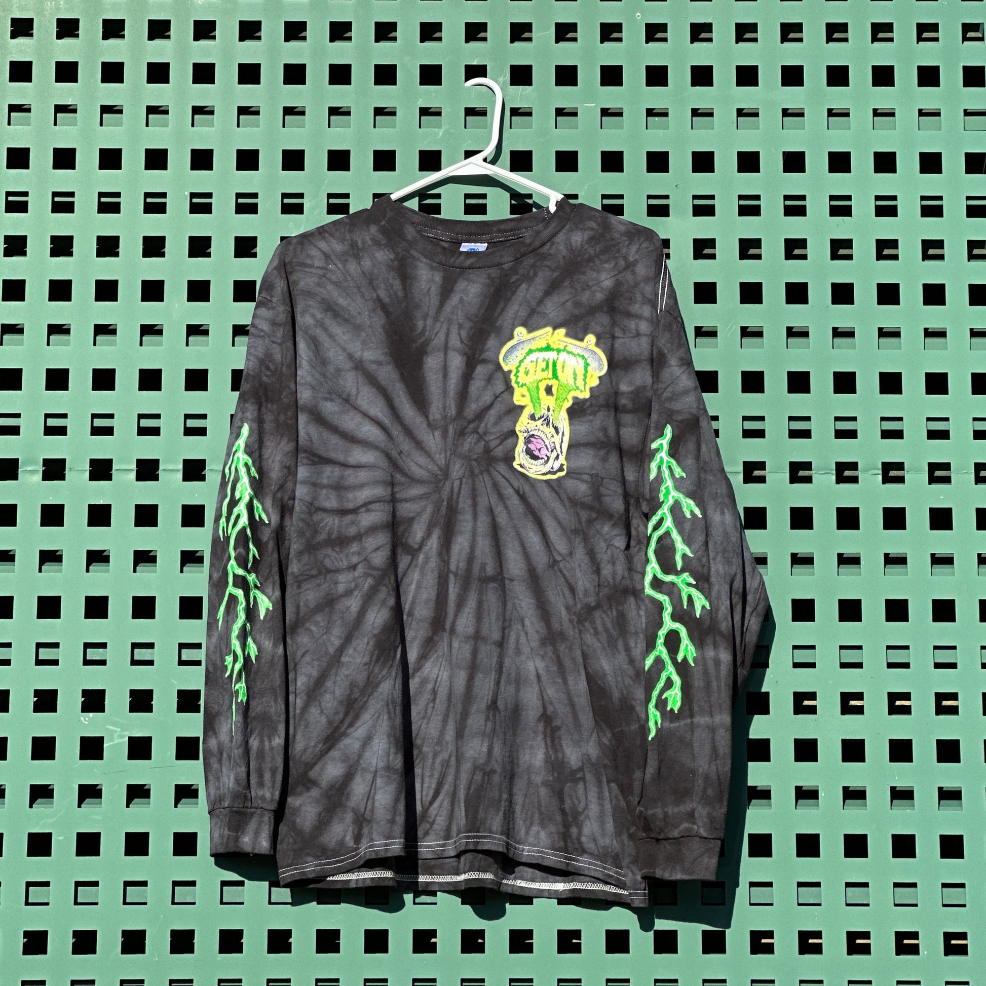 Dye Long Sleeve Squared - Grey - Medium Dye Long Sleeve Squared - Grey - Medium